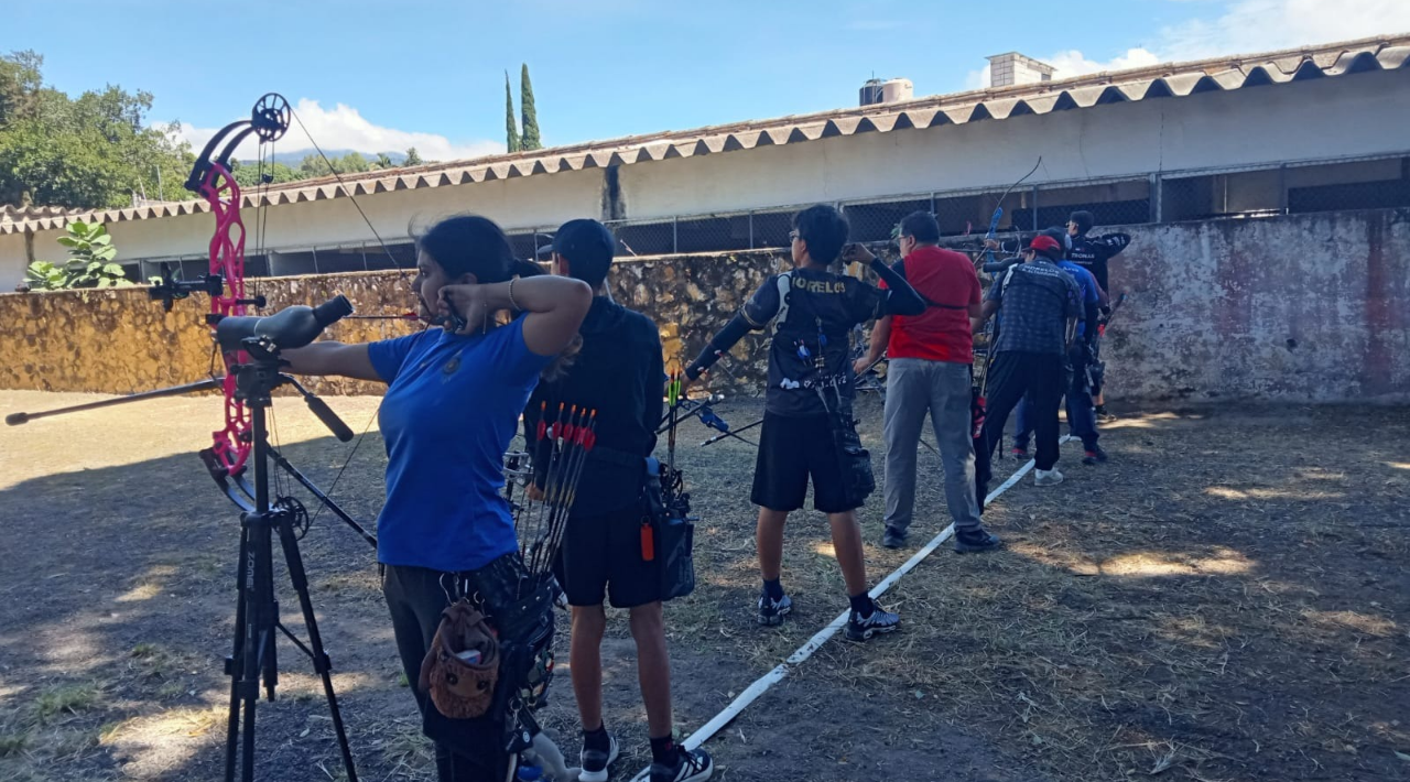 Tiro con arco en Morelos estrena sede de entrenamiento en lienzo charro
