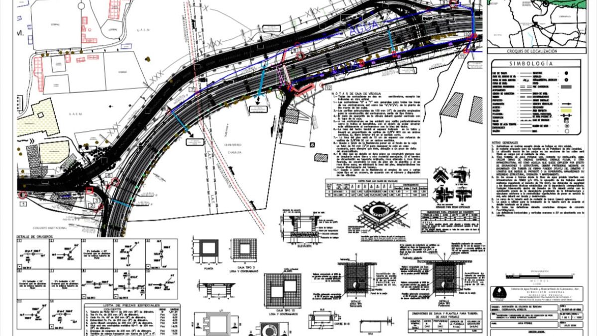 Daños a tuberías durante obras de la SICT provocan afectaciones al suministro de agua en Cuernavaca