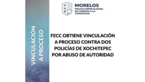 Proceso a dos policías municipales de Xochitepec, por abuso de autoridad